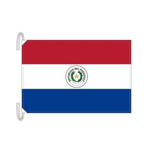 TOSPA パラグアイ 国旗 Lサイズ 50×75cm テトロン製 日本製 世界の国旗シリーズの画像