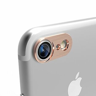motomo iPhone SE3 (第3世代 / 2022年) カメラ保護バンパー INO CAMERA HOLE DECO ローズゴールド アイフォン リアカメラガラス プロテクター iPhone SE (第2世代) / 8 / 7 【国内正規品】の画像