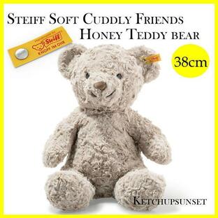 シュタイフ テディベア ハニーテディベア ソフトカドリーフレンズ Steiff Soft Cuddly Friends Honey Teddy bear  ぬいぐるみ プレゼント ギフトの画像