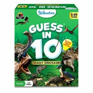 Skillmatics Card Game - Guess in 10 Dinosaurs, Perfect for Boys, Girls, Kids, and Families Who Love Toys, Board Games, Gifts forの画像
