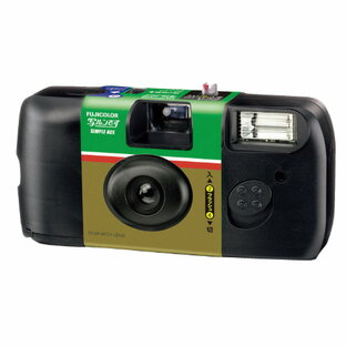 【税込3,980円以上送料無料】富士フイルム 写ルンですシンプルエース27枚撮（写るんです うつるんです ウツルンデス カメラ かめら 使い捨て）の画像