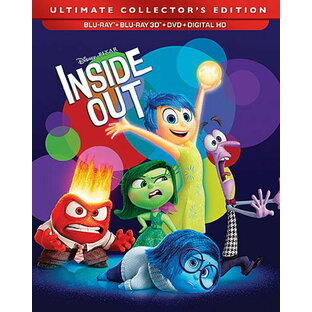 新品北米版Blu-ray 3D！【インサイド・ヘッド 3D】 Inside Out Ultimate Collector's Edition [Blu-ray 3D/Blu-ray/DVD]！＜ピクサー最新作＞の画像