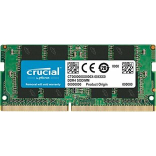Crucial ノートPC用増設メモリ 8GB(8GBx1枚) DDR4 3200MT/s(PC4-25600) CL22 SODIMM 260pin CT8G4SFS832Aの画像