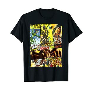 B Movie ポスターコレクション クラシック SFホラーモンスター Tシャツの画像