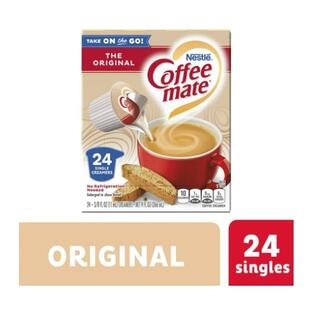 Nestle コーヒーメイト オリジナル リキッド コーヒー クリーマー シングル、9オンス、24個入りの画像