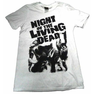 【NIGHT OF THE LIVING DEAD】ナイトオブザリビングデッド「POSTER WHITE」Tシャツの画像