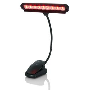 GATOR Frameworks 赤色 LED 譜面台用ライト RED LAMP for MUSIC STANDS GFWMUSLEDRの画像
