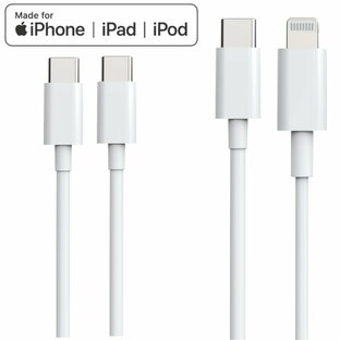 QISI iPhone 充電 ケーブル Type-c Apple認証品 急速充電 PD規格 1m 1.5m 2m ライトニングケーブル タイプ C アイフォン スマホ ケーブル アップル正規認証 純正 同等 usb iphone 15 14 Pro Max Plus アンドロイド iPad 長期保証の画像