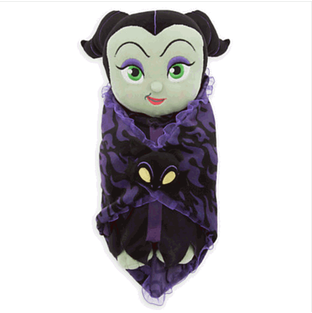 Disney(ディズニー)Disney's Babies Maleficent Plush Doll and Blanket - Small - 11 1/2''マレフィセント ぬいぐるみの画像