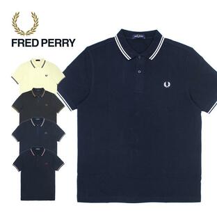 FRED PERRY フレッドペリー 半袖 ポロシャツ トップス M3600 238 T55 U36 U93 U99 メンズ レディース ネイビー グレー アイボリー イエロー プレゼント 送料無料の画像