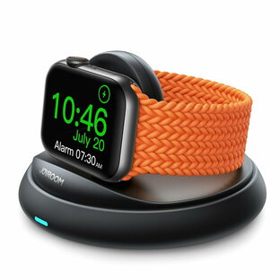 【！0-90°可変角度】 Joyroom アップルウォッチ 充電器 apple watch 充電器 超強磁力 アップル ウォッチ 充電スタンド 急速充電 ワイヤレス磁気充電機 ナイトスタンド USB-C ケーブル付きApple Watch Series Ultra2 Ultra SE2 SE 9 8 7 6 5 4 3 2対応 充電ドック 置くだの画像