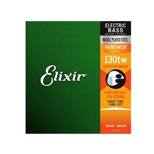 Elixir エリクサー ベースバラ弦 NANOWEB ニッケル 5弦用 EX-Long Scale .130 テーパーワウンドの画像