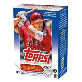 トップス 2023 アップデート シリーズ ベースボール メジャーリーグ カード ブラスターボックス 77枚入り 大谷翔平 Topps MLB Updates Baseball Relic 輸入品の画像