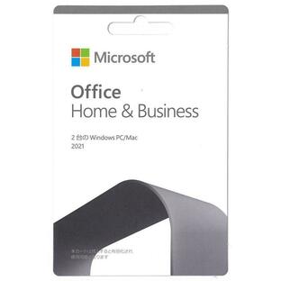 マイクロソフト オフィス Microsoft Office Home & Business(professional plus)2021/2019永続版|カード版|オンラインコード版Windows11、10/mac対応|PC2台の画像