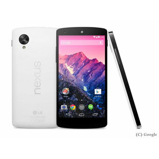 【新品・未使用】SIMフリー 元ワイモバイル LGエレクトロニクス Nexus 5 EM01L 標準セット 16GB ホワイト 利用制限△(赤ロム永久保証) 送料無料の画像