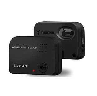 ユピテル レーザー探知機 SUPER CAT LS21 第4世代アンプIC コンパクト 3年保証 Yupiteru ブラックの画像