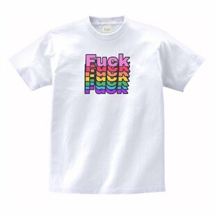 FUCK 文字 Tシャツの画像