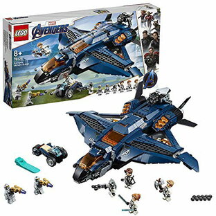 レゴ(LEGO) スーパー・ヒーローズ アベンジャーズ・アルティメット・クインジェット 76126 ブロック おもちゃ 男の子の画像