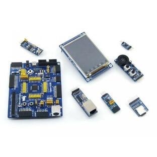 マザーボード Waveshare STM32 Board STM32F103RCT6 STM32F103 ARM STM32 Development Board Kit + LCD + Accessory Modulesの画像