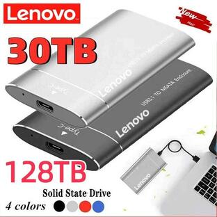 Lenovo-USB 3.1外付けハードディスクストレージデバイス,タイプc,500GB,取り外し可能なssd,16t,10t,8t,拡張,高性能の画像