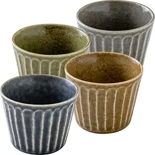 みのる陶器 美濃焼 tetote(てとて) フリーカップ 4色セットの画像
