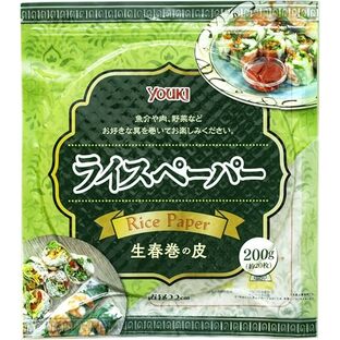 ユウキ食品 ライスペーパー 200g (直径約22cm/約20枚入り)の画像