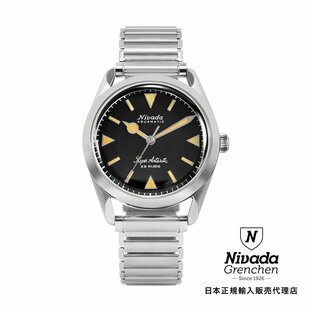 ニバダ グレンヒェン Nivada Grenchen スーパーアンタークティック バンブー ブレスレット メンズ 男性用 腕時計の画像