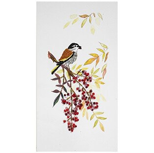 MIYUKI ビーズデコールキット パート18 花鳥図でみる季節の移ろい12か月シリーズ 12月 南天・ツグミ BHD-128Wの画像