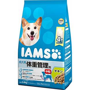 アイムス (IAMS) ドッグフード 成犬用 体重管理用 中粒 チキン 2.6kgの画像