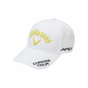 [キャロウェイ] メンズ 継続定番 キャップ TOUR TW CAP JM/帽子 ゴルフ 24SS_1032_ホワイトxイエロー FRの画像