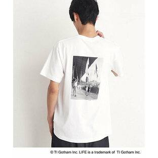 THE SHOP TK (Men)/ザ ショップ ティーケー【GOOD ROCK SPEED × LIFE PICTURE COLLECTION 別注】Parisグラフィック半袖Tシャツ(20023 シロ403 トップス【三越伊勢丹/公式】の画像