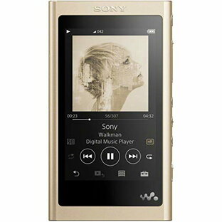 ソニー ウォークマン Aシリーズ 16GB NW-A55 : MP3プレーヤー Bluetooth microSD対応 ハイレゾ対応 最大45時間連続再生 2018年モデル ペールゴールド NW-A55 Nの画像