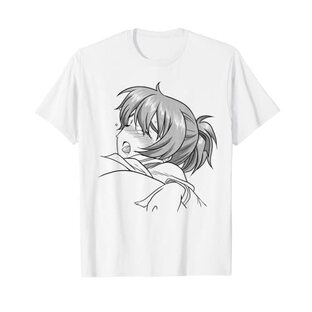 アヘ顔 変態エッチ Lewd Tシャツ Playera Otaku Tシャツの画像