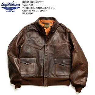 バズリクソンズ BUZZ RICKSON'S BR80646 Type A-2 WERBER SPORTSWEAR CO. ORDER No. 39-2951P | ヒノヤ HINOYAの画像