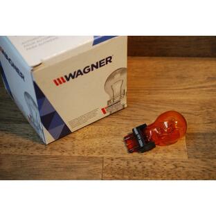 ライトバルブ 電球 WAGNER 3157NA ウェッジW球オレンジ パークランプ ウィンカー K5ブレイザー サバーバン C1500 K1500 シェビーバンの画像