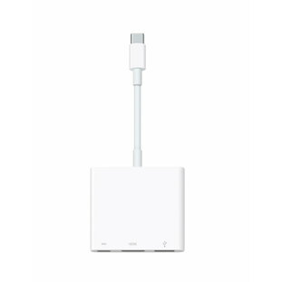 (アップル)純正アップル USB-C Digital AV Multiportアダプタ (iPhone15/iPad/MacBook/iMac対応)TV テレビ 変換 HDMI出力ケーブル アイフォン アイパッド ミラーリング Appleの画像