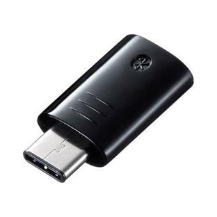 代引不可 Bluetooth 4.0 USB Type-C アダプタ class1対応 ワイヤレス 接続 環境 小型 軽量 コンパクト サンワサプライ MM-BTUD45の画像