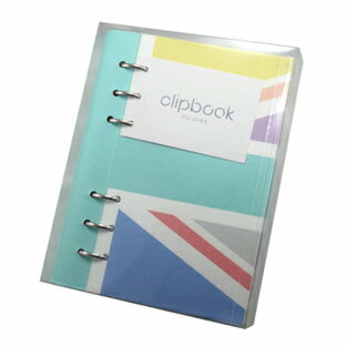 FILOFAXファイロファックス clipbook バイブルサイズ ジャック パステル クリップブックの画像
