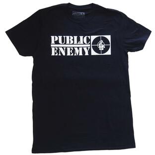 パブリック エナミー・PUBLIC ENEMY・CROSSHAIRS LOGO・Tシャツ・ロックTシャツの画像