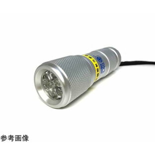 サウスウォーカー LEDブラックライト 9灯 紫外線LED搭載 シルバー 電池付き 1個 UV-LED 375-09SS Ver3.0の画像