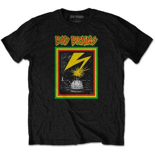 (バッド・ブレインズ) Bad Brains オフィシャル商品 ユニセックス Capitol Strike Tシャツ コットン 半袖 トップス RO319の画像