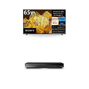 【セット買い】ソニー 65V型 4K 液晶 テレビ ブラビアXRJ-65X90L + 2TB 2チューナー 4K ブルーレイレコーダー BDZ-FBW2200の画像