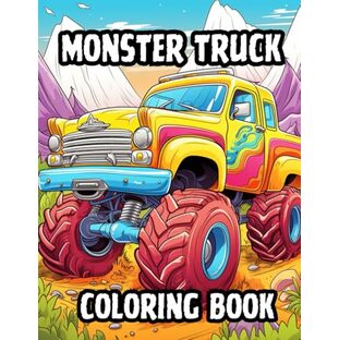 Monster Truck Coloring Book: 50 Powerful and Detailed Illustrationsの画像