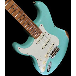 Fender Custom Shop 2022 Limited Edition Fat 50s Stratocaster Left-Handed Relic Super Faded Aged Seafoam Greenの画像