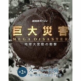 NHKエンタープライズ NHKスペシャル 巨大災害 MEGA DISASTER 地球大変動の衝撃 第2集 スーパー台風 海の異変 の最悪シナリオの画像