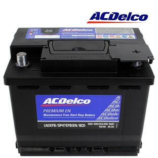 【ACDELCO 正規品】バッテリー LN2EFB メンテナンスフリー アイドリングストップ対応 フィアット 08y- 500/500C/500X 312の画像