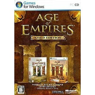 [新品]Age of Empires 3 Gold Edition プラットフォーム : Windows Vista, Windows, Windows XPの画像