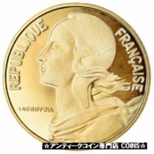 アンティークコイン コイン 金貨 銀貨 Coin, France, Marianne, Centimes, 1991, Paris, BE, MSの画像
