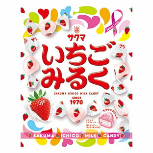 5/5限定P3倍 【送料無料】サクマ製菓 いちごみるく 83g×20袋の画像