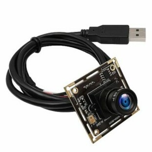 ELP USB カメラ 3.6mm レンズ Raspberry Pi 1080P H.264 マイク PC ウェブ USB セキュリティカメラモジュール コンピュータ用 ミニ UVC Uの画像